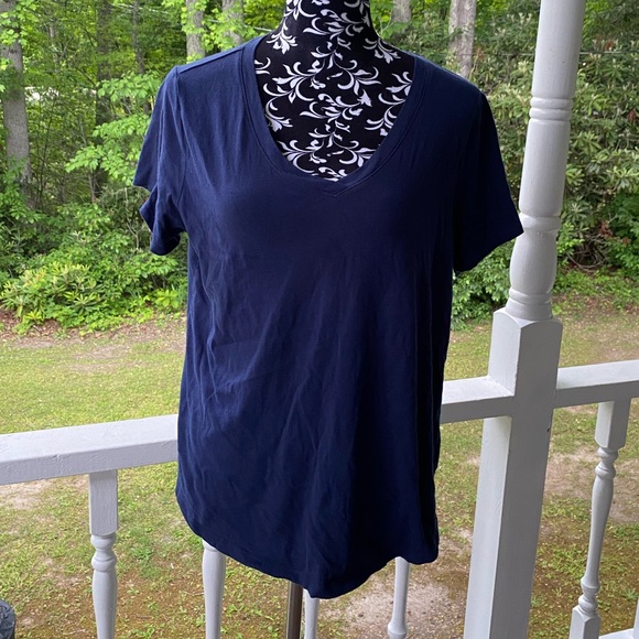 Old Navy Everywear Women's V-Neck Short Sleeve Tee Size Large - Picture 7 of 11